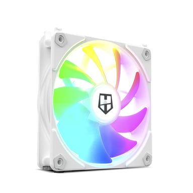 NOX NXHUMMERELINKWH sistema di raffreddamento per computer PC case Fan 12 cm Bianco 1 pezzo(i)