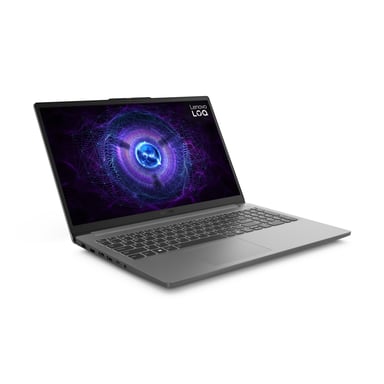 Lenovo LOQ 15IAX9E Intel® Core™ i7 i7-12650HX Ordinateur portable 39,6 cm (15.6'') Full HD 16 Go DDR5-SDRAM 512 Go SSD NVIDIA GeForce RTX 4050 Wi-Fi 6 (802.11ax) Français Gris