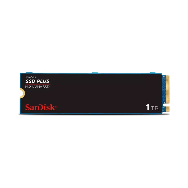 SanDisk SSD PLUS SSD interne .2 2280 PCIe 3.0 NVMe - vue 4