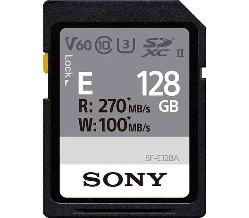 Sony SF-E128A 128 Go SDXC Classe 10 - Neuf