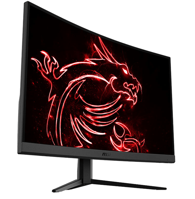Ecran LED 32 incurvé MSI Optix G32C4 Full HD 165Hz (Noir/Rouge)