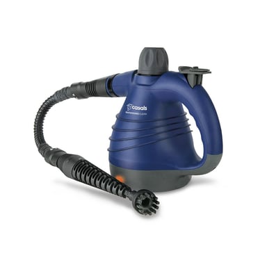Limpiador de vapor Casals C26001000 Limpiador de vapor portátil 1050 W Negro, Azul