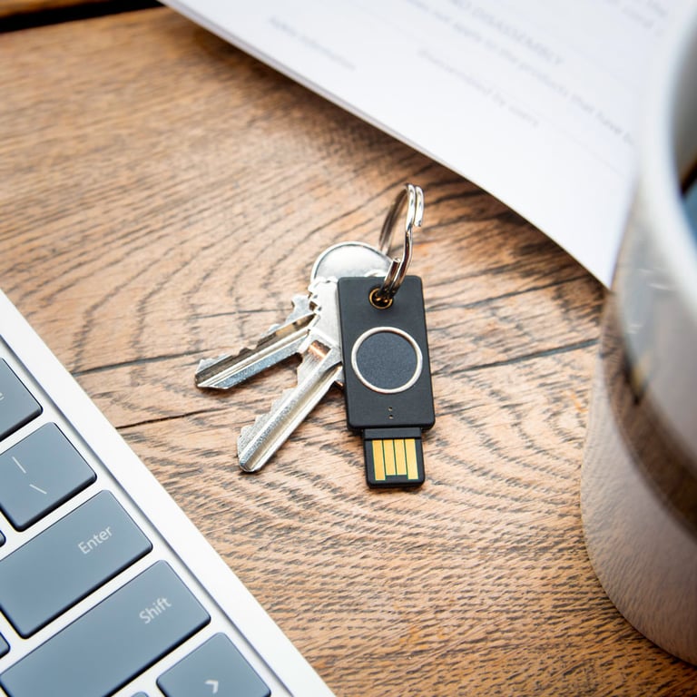Yubico YubiKey Bio FIDO Edition - vue 4