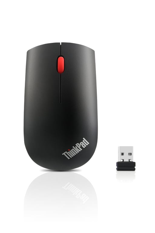 Lenovo 4X30M56887 souris Bureau Ambidextre RF sans fil Optique 1200 DPI - Neuf