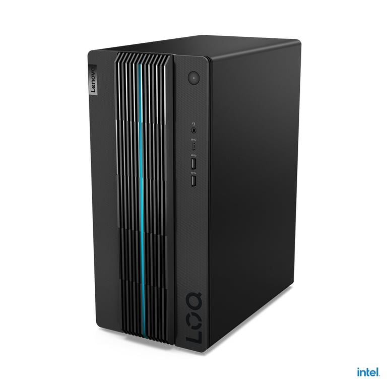 Lenovo LOQ Intel® Core™ i7 i7-13700F 16 Go DDR4-SDRAM 512 Go SSD NVIDIA GeForce RTX 4060 Ti Windows 11 Home Tower PC Noir - Neuf