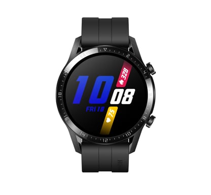 Huawei WATCH GT 2 3,53 cm (1.39'') AMOLED 46 mm Numérique 454 x 454 pixels Écran tactile Noir GPS (satellite)