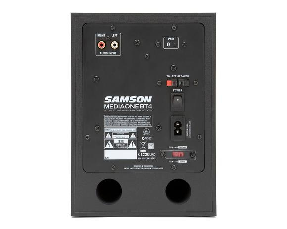Moniteurs de Studio Samson MediaOne BT4 – 2 Voies 20 W Avec Fil & Sans Fil - vue 3