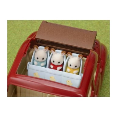 SYLVANIAN FAMILIES La poussette triple Pour Enfant - Le village