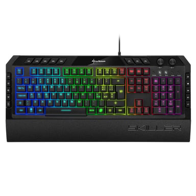 Sharkoon Skiller SGK5 clavier Gaming USB Italien Noir