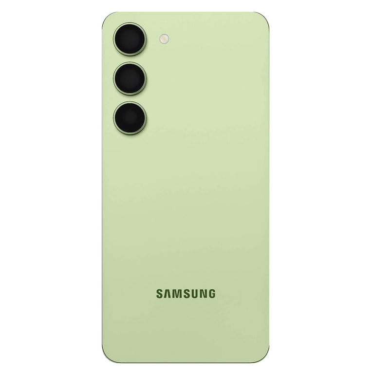 Vitre Arrière pour Samsung Galaxy S23 avec Lentille Caméra Original Citron Neuf - vue 2