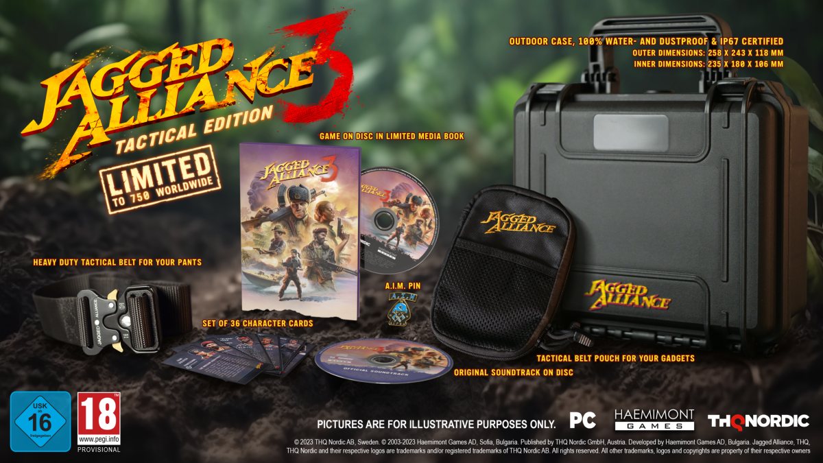 Jagged Alliance 3 PC Tactical Edition