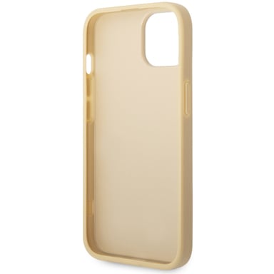 Custodia Guess Glitter Flakes per Apple iPhone 14 - Oro