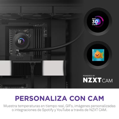 NZXT Kraken Plus 360 Processeur Refroidisseur de liquide tout-en-un 12 cm Noir