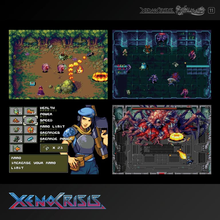 Blaze Evercade Xeno Crisis & Tanglewood Dual Game Multilingue Neuf - vue 2