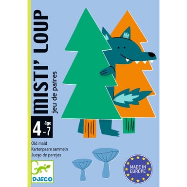 Jeu de cartes Misti'Loup : Amusez-vous avec le Mistigri revisité