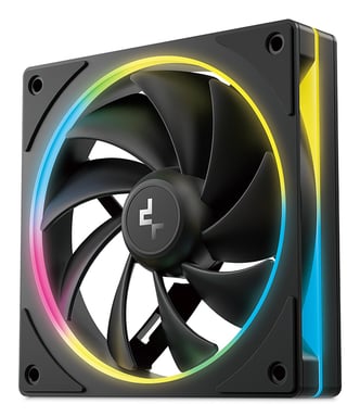 DeepCool FL12 SE Carcasa del ordenador Ventilador 12 cm Negro 1 pieza(s)