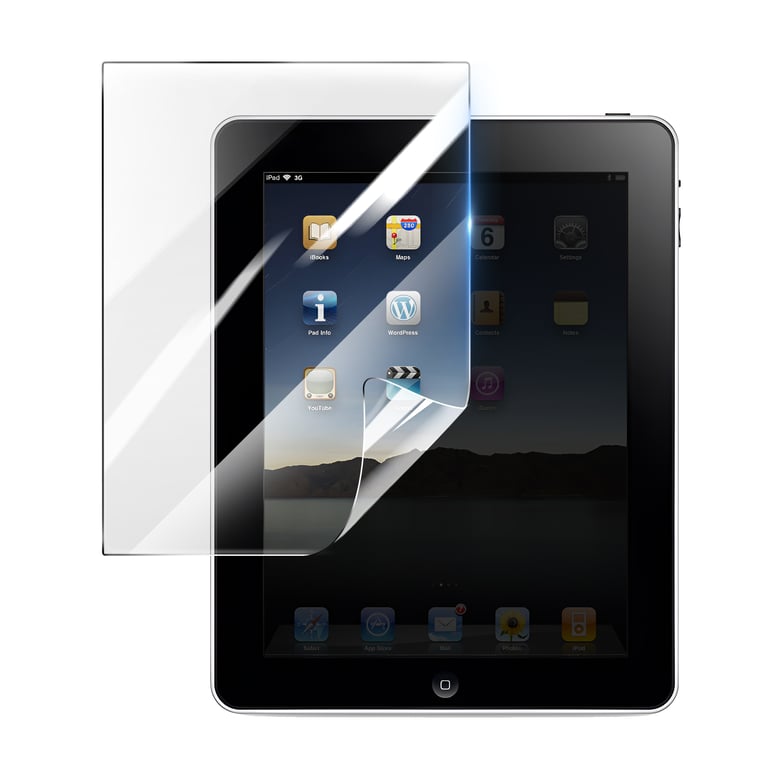 Protection Écran pour Apple iPad 1 en Hydrogel Antichoc Transparent - Neuf