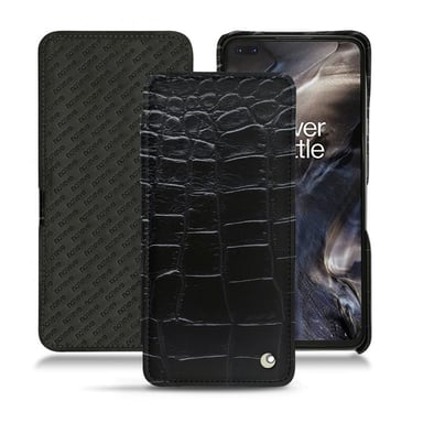 Funda de piel OnePlus Nord - Solapa horizontal - Negro - Cueros especiales