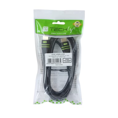 Techly 15m HDMI cable HDMI HDMI tipo A (Estándar) Negro