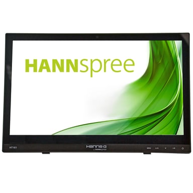 Hannspree HT161HNB Pantalla plana para PC de 39,6 cm (15,6'') y 1366 x 768 píxeles HD LED táctil de sobremesa Negro