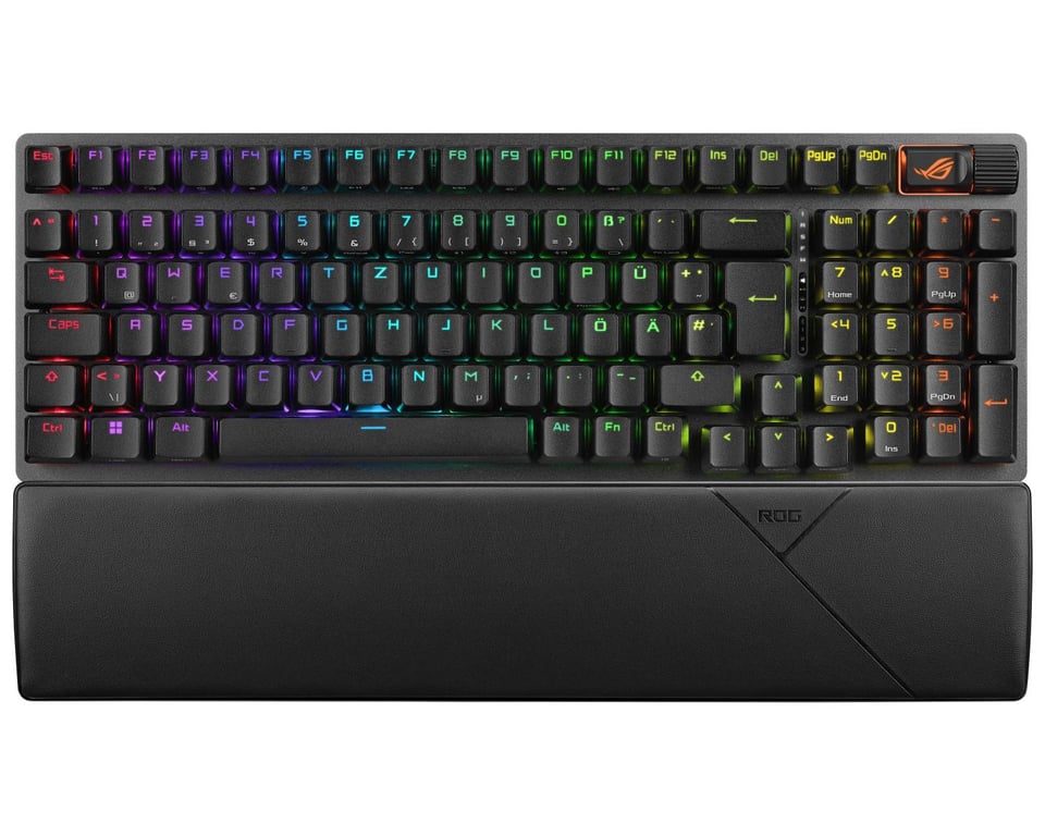 Asus ROG Strix Scope II 96 Wireless Mechanical Keyboard ABS ROG RX Layout Italien - vue 1