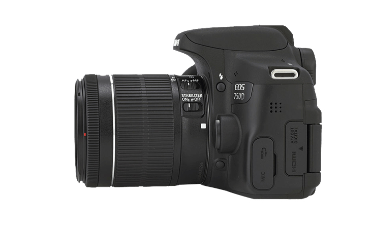 Appareil Photo Canon EOS 750D + EF-S 18-135mm – Reflex Numérique 24.2 MP - vue 4