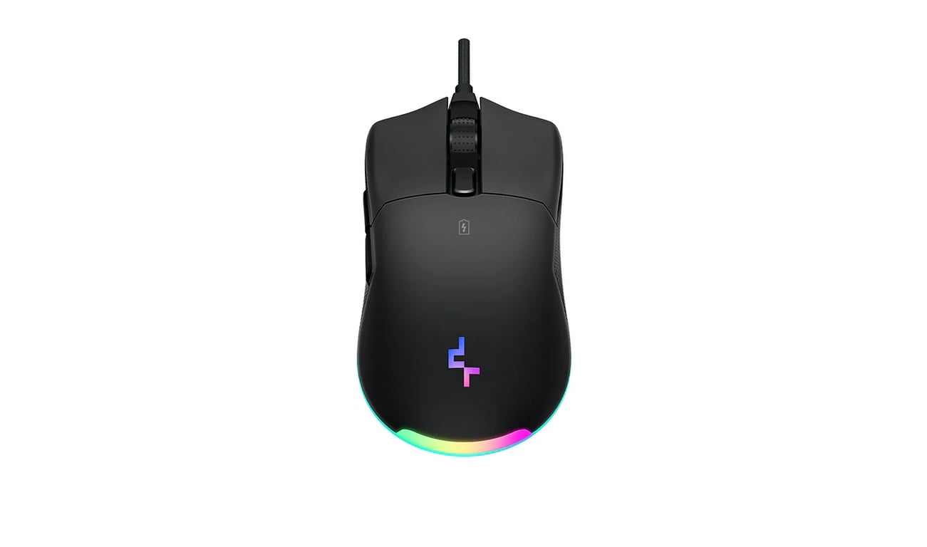 DeepCool - MG510 - Souris Gaming RGB - Filaire USB - Noir - 19000 DPI