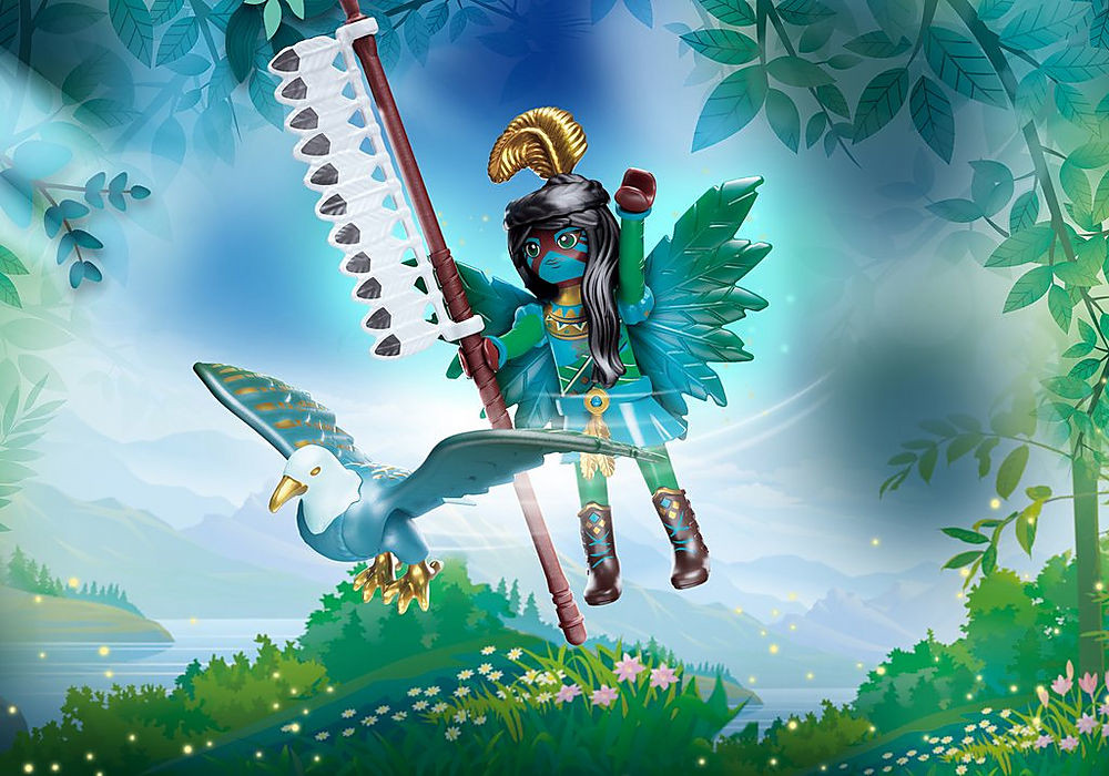 Playmobil Knight Fairy avec animal préféré - Neuf