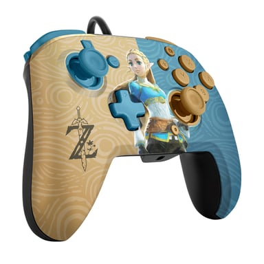 PDP Zelda REMATCH Multicolor USB Gamepad Nintendo Switch, Nintendo Switch OLED