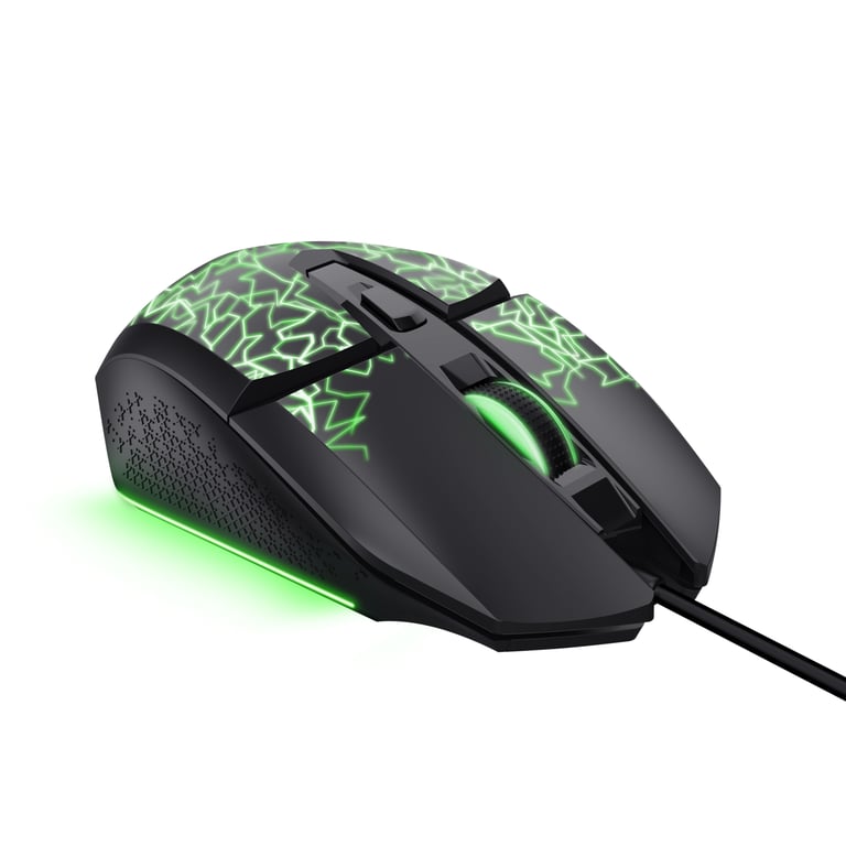 Souris Gaming TRUST GXT 113 Felox – Filaire, 6400 DPI, USB Type-A - vue 2