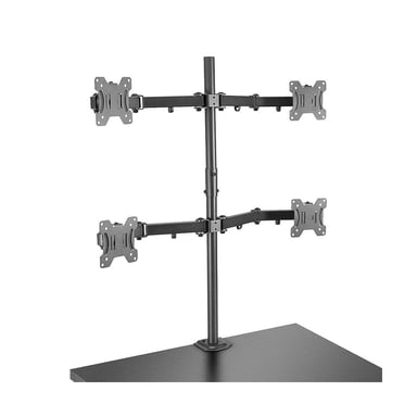 Lindy 40659 support d'écran plat pour bureau 71,1 cm (28 ) Noir - Neuf