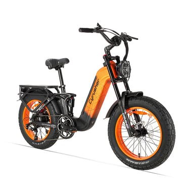Vélo cargo électrique CYRUSHER Kommoda 3.0 20'' - Moteur 250 W - Batterie 48 V 20 Ah