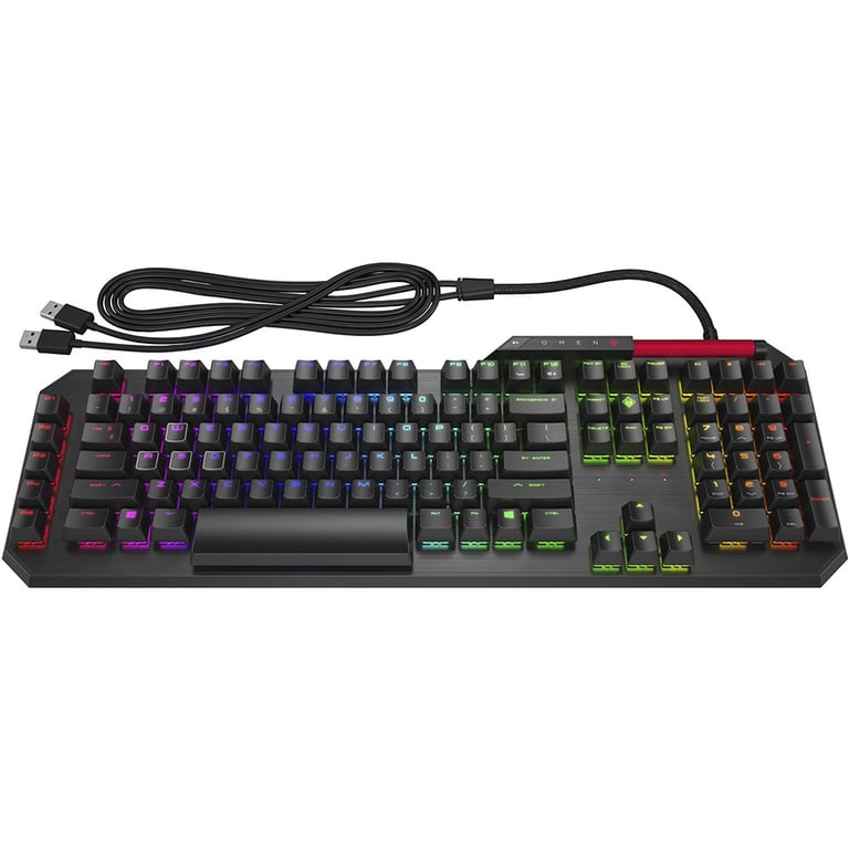 Clavier HP OMEN BY HP SEQUENCER Rétroéclairé Filaire Hub USB