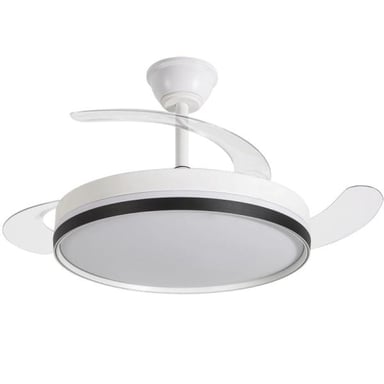 Ventilateur de plafond Daewoo à pales rétractables DW5009 - 30 W - 3 pales - 6 vitesses