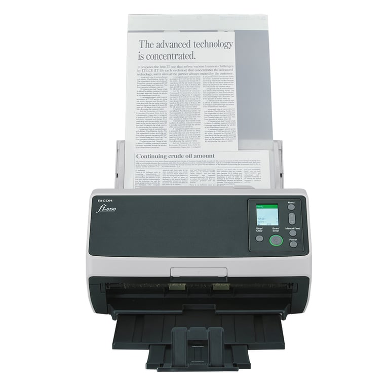 Ricoh fi 8190 Numériseur chargeur automatique de documents adf + chargeur manuel 600 x 600 DPI A4 Neuf
