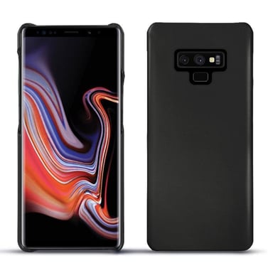 Coque cuir Samsung Galaxy Note9 -  - Noir - Cuir lisse