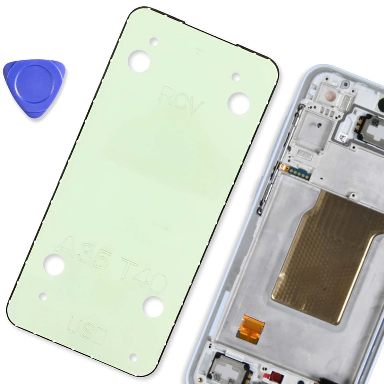 Samsung Adhésif Écran pour Samsung Galaxy A35 Fixation Solide Original - vue 4