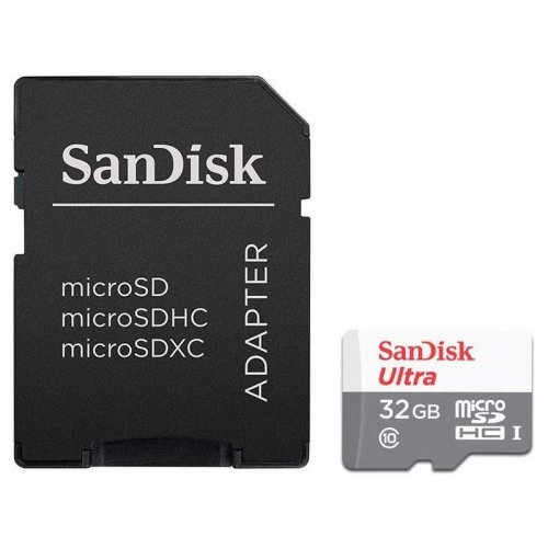 SanDisk Ultra microSD 32 Go MicroSDHC UHS-I Classe 10 - Neuf