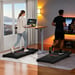 Tapis De Course Z3pb Avec Moteur Sans Balais, Vitesse 1-6 Km/h, 5% Inclinaison Manuelle, Noir, Rattantree