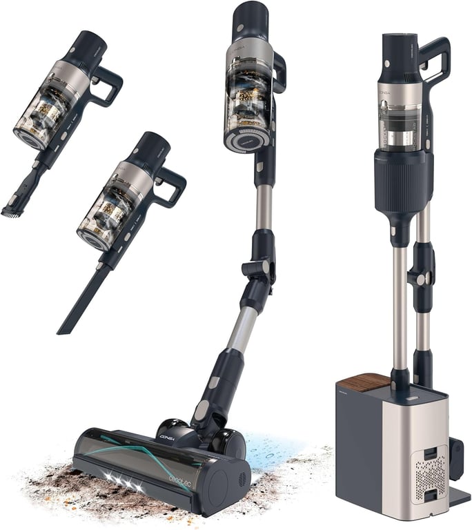 Aspirateur Balai Haute Puissance – 700 W, Humide/Sec - vue 4