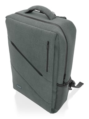 AISENS Mochila urbana y de oficina para portatil 15,6, Gris