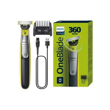 Rasoir électrique Philips OneBlade 360 QP2734/23 360° Charcoal/Noir