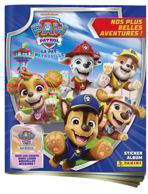 Carte à collectionner Panini Paw Patrol Pat'Patrouille 11 Nos plus belles aventures ! Album
