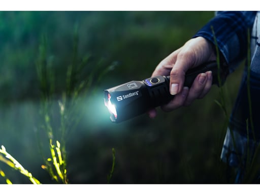 Sandberg 420-89 batteria portatile 5000 mAh Nero (Survivor Torch Powerbank 5000 - flashlight - Warranty: 60M)