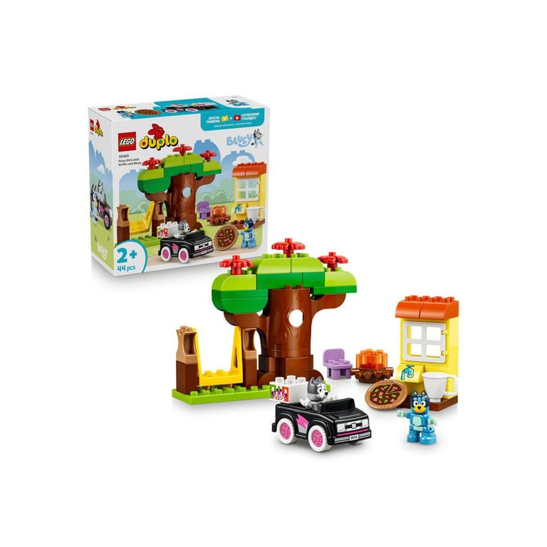 LEGO® DUPLO® Bluey 10469 Les livreuses de pizza avec Muffin et Bluey - vue 4