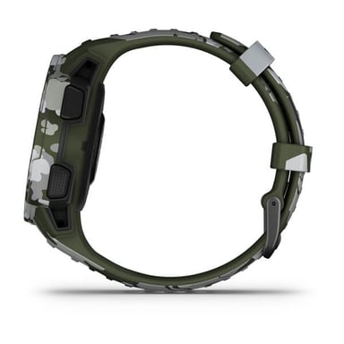 Instinct Solar Camo Edition Mip Camouflage Gps (Satellite), vert