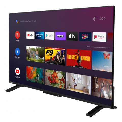 TOSHIBA 50UA2363DG TV LED 50'' 126 cm 4K UHD 3840x2160 Dolby Vision TV connectée Android 3xHDMI WiFi - vue 3