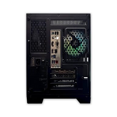PC Gaming Nitropc Avanzado Silver - AMD Ryzen 5 5500, RTX 3050 6GB, RAM 16GB, M.2 1TB, Windows 11 Pro, WiFi, Negro