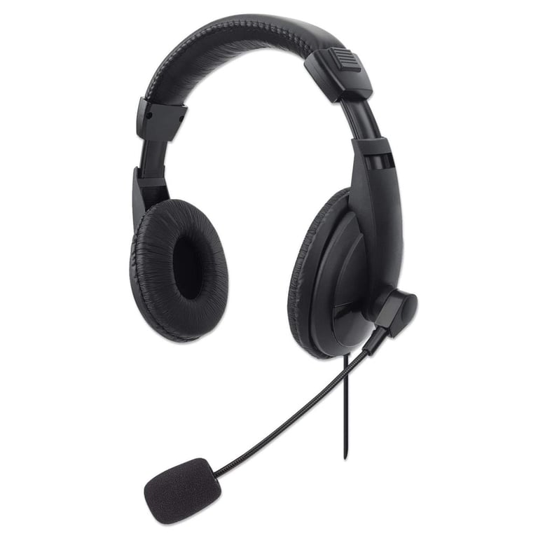 Manhattan 179843 casque Avec fil Arceau BureauCentre d'appels USB Type A Neuf