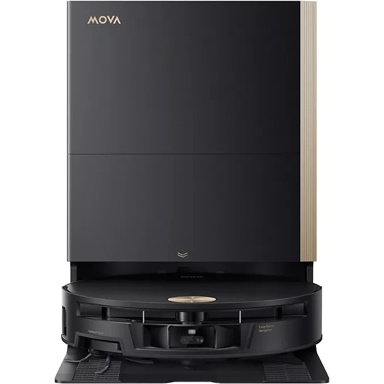 Aspiradora robot Mova S70 Ultra Roller, color negro.